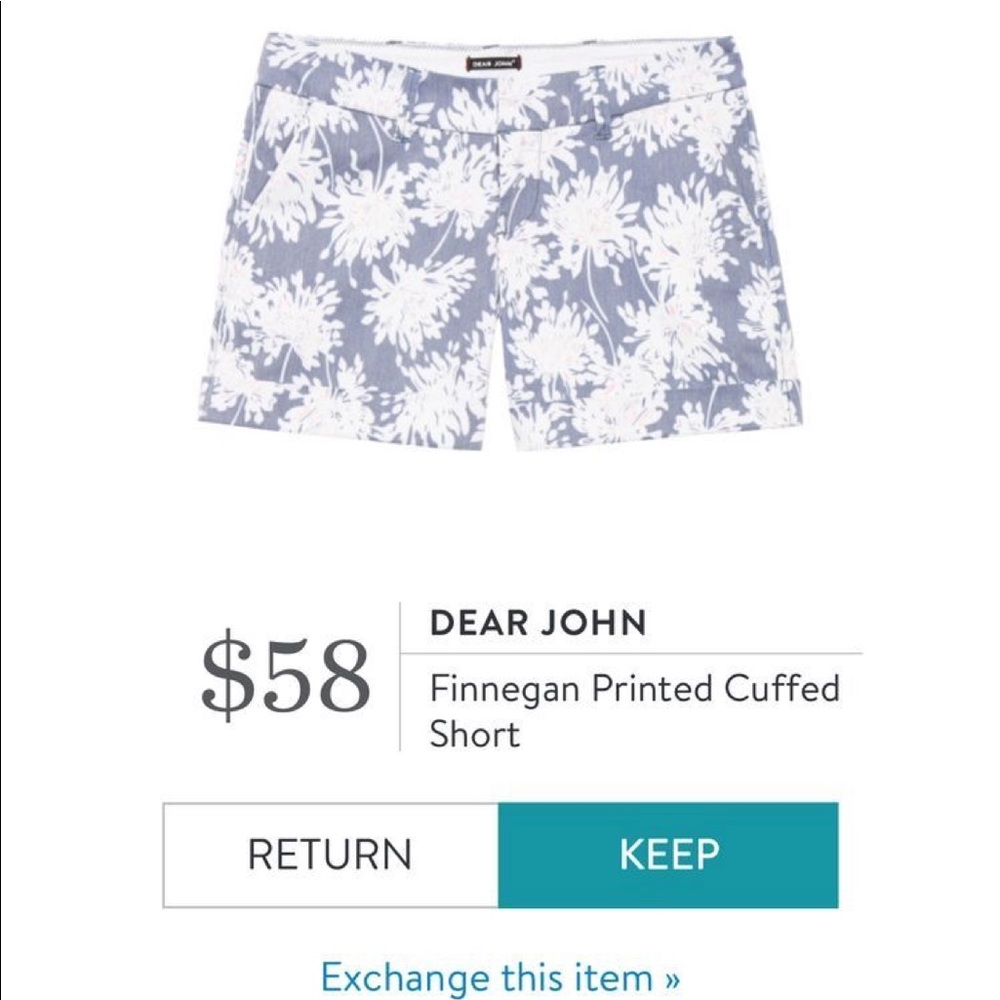 Stitch Fix shorts